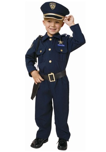 Fantasia de policial infantil deluxe- Child Deluxe Police Officer Costume