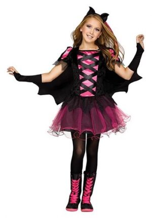 Fantasia de rainha de morcego feminino – Girls Bat Queen Costume