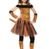 Fantasia de tigresa feminina – Girls Tigress Costume