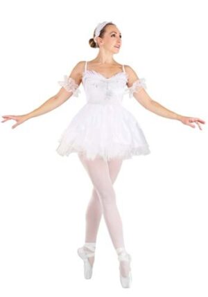 Fantasia  feminino de cisne branco – White Swan Women’s Costume