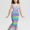 Fantasia iridescente de sereia infantil – Iridescent Mermaid Kids Costume