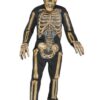 Fantasia realista de esqueleto para meninos – Boys Realistic Skele-bones Costume