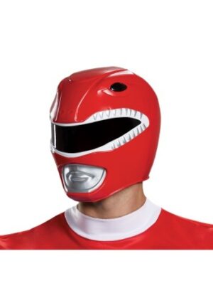 Capacete  Power Rangers Vermelho para Adultos – Red Ranger Helmet for Adults