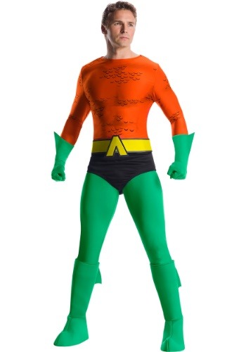 Fantasia Aquaman Clássico Masculino Premium – Classic Men’s Premium Aquaman Costume
