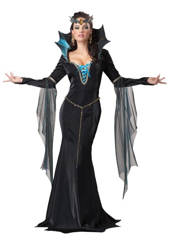 Fantasia Feminina de Feiticeira do Mal- Evil Sorceress Seductive Women’s Costume