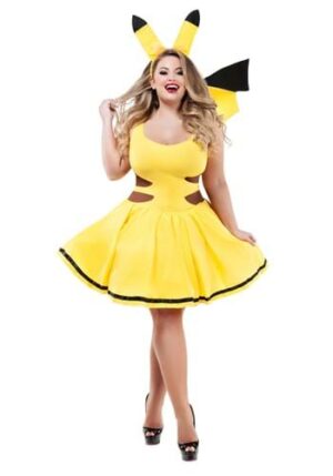 Fantasia Plus size de Pikachu Feminino – Catch Me Honey Plus Size Costume for Women