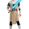 Fantasia adulto de guerra dos clones de Obi Wan Kenobi – Obi Wan Kenobi Adult Clone Wars Costume