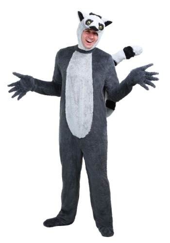 Fantasia adulto de lêmure- Lemur Adult Costume