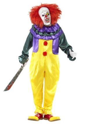 Fantasia clássico de palhaço de terror – Classic Horror Clown Costume