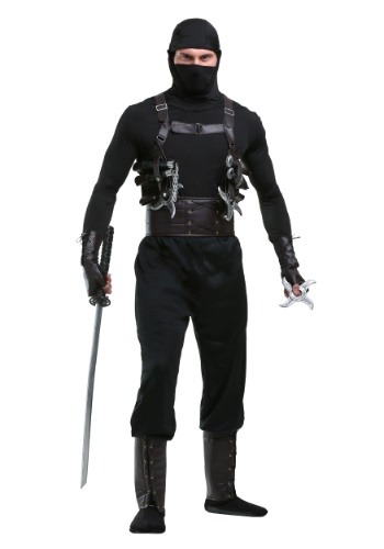 Fantasia de Ninja Masculino – Ninja Assassin Men’s Costume