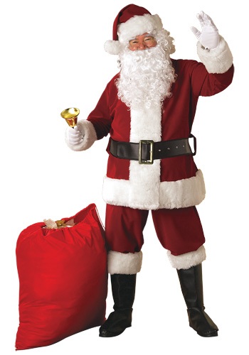 Fantasia de Papai Noel Regal Plus Size – Plus Size Regal Santa Suit Costume