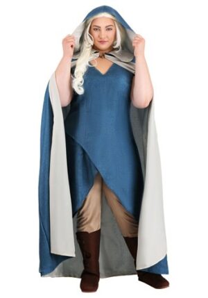 Fantasia de Rainha Dragão Game of Thrones Plus Size- Plus Size Dragon Queen Costume