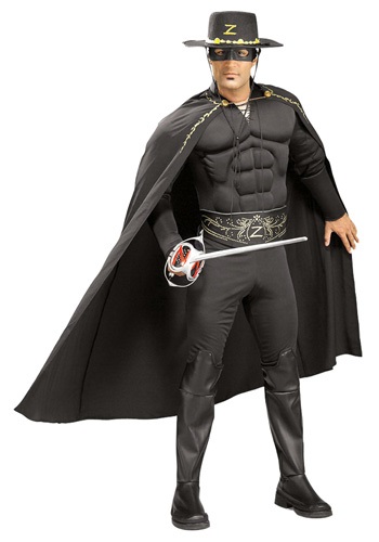 Fantasia de Zorro adulto- Adult Zorro Costume