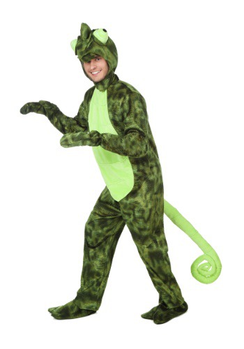 Fantasia de camaleão adulto- Adult Chameleon Costume