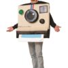 Fantasia de câmera Polaroid -Adult Instant Camera Costume