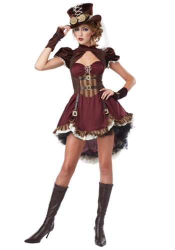 Fantasia de mulher Steampunk Plus Size – Plus Size Steampunk Lady Costume