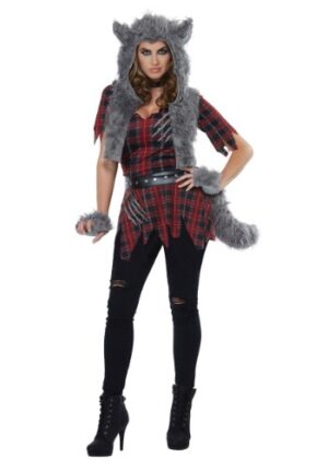 Fantasia feminino de Mulher Lobo – Women’s She-Wolf Costume