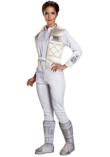 Fantasia feminino de Princesa Leia – Women’s Hoth Leia Costume