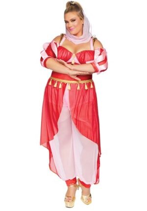 Fantasia  feminino plus size  Gênio – Women’s Plus Size Dreamy Genie Costume