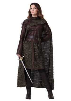 Fantasia feminino plus size de guerreiro de inverno  Game of Thrones – Women’s Plus Size Winter Warrior Costume