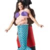 Fantasia inflável adulta de sereia  e pirata para adultos – Pick Me Up Pirate Mermaid Inflatable Adult Costume for Adults