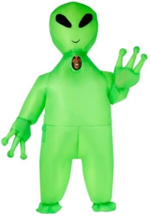 Fantasia inflável gigante alienígena para adultos- Giant Alien Inflatable Costume for Adults