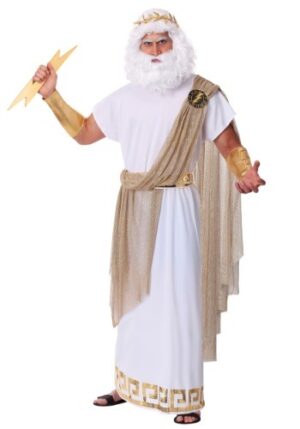 Fantasia masculino Plus size de Zeus – Men’s Plus Size Zeus Costume