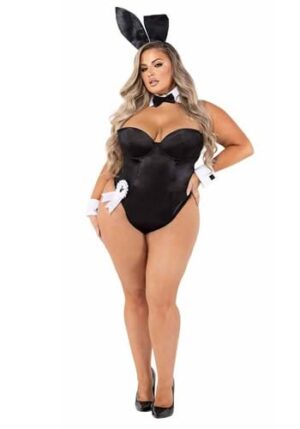 Fantasia sexy feminino plus size Coelhiha da Playboy – Women’s Plus Size Classic Playboy Bunny Sexy Costume