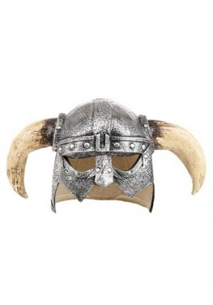 Máscara de guerreiro viking adulto- Adult Viking Warrior Mask