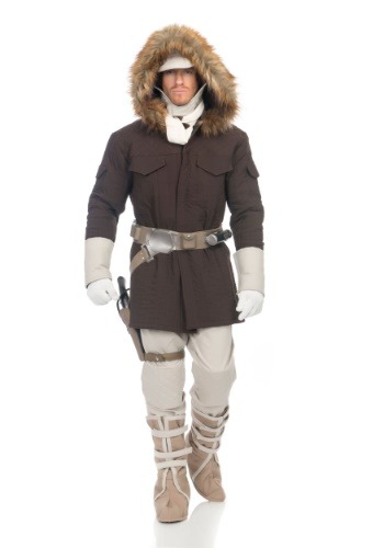 Traje masculino de Hoth Han Solo- Hoth Han Solo Men’s Costume