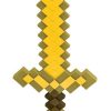 Acessório para fantasia de espada de ouro do Minecraft – Gold Sword Costume Accessory from Minecraft