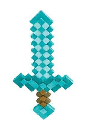 Acessório para fantasia de espada do Minecraft – Minecraft Sword Costume Accessory