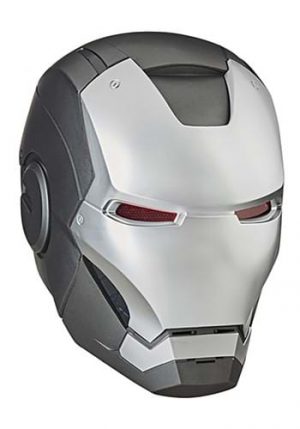 Capacete adulto Homem de Ferro Marvel Legends – Marvel Legends Series War Machine Roleplay Adult Helmet