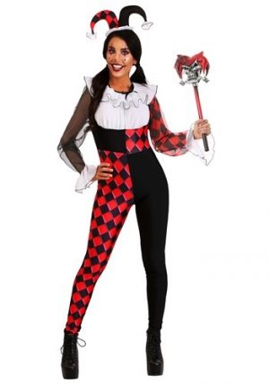 Fantasia Harley Quinn Feminina – Women’s Chiffon Harlequin Costume
