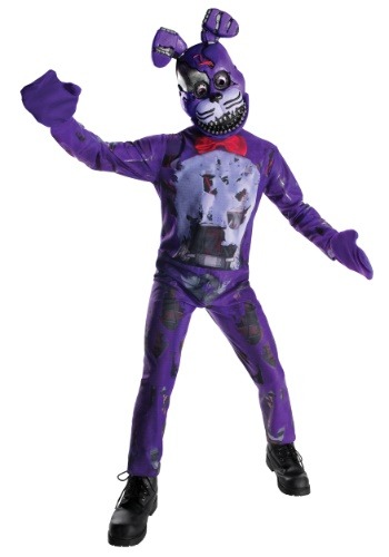 Fantasia Infantil Freddy’s Nightmare Bonnie – Five Nights at Freddy’s Nightmare Bonnie Kids Costume