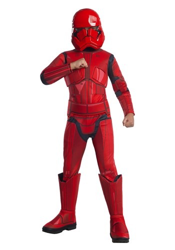 Fantasia Stormtrooper para crianças – Officially Licensed Kids Star Wars Deluxe Sith Trooper Costume