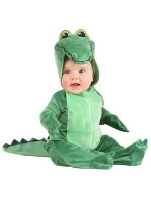 Fantasia adorável de jacaré para bebês – Adorable Alligator Costume for Infants
