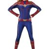 Fantasia de Capitão Marvel Deluxe para mulheres – Deluxe Captain Marvel Costume for Women