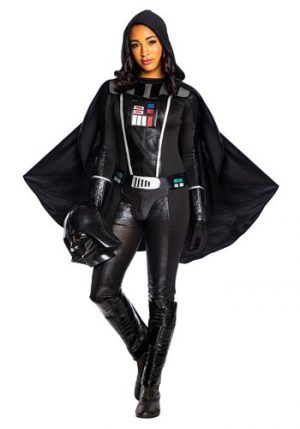 Fantasia de Darth Vader feminino de Star Wars – Star Wars Womens Darth Vader Costume