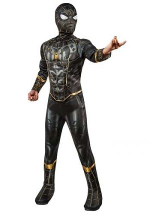 Fantasia de Homem-Aranha de luxo de dentro para fora – Boys Marvel Deluxe Inside Out Spider-Man Costume