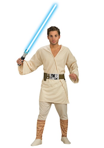 Fantasia de Luke Skywalker Star Wars para adultos  – Luke Skywalker Adult Costume