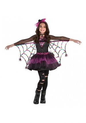 Fantasia de aranha Infantil – Miss Wicked Web Girl’s Costume