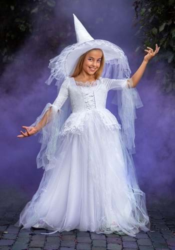 Fantasia de bruxa branca para crianças – White Witch Kids Costume