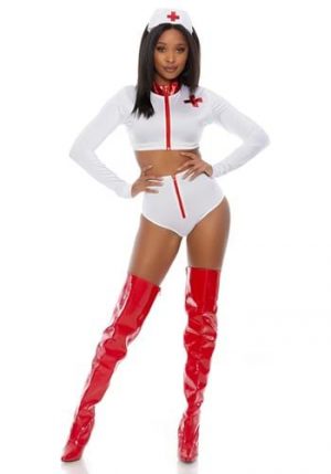 Fantasia de enfermeira sexy para Mulheres – Rescue Me Nurse Costume for Women