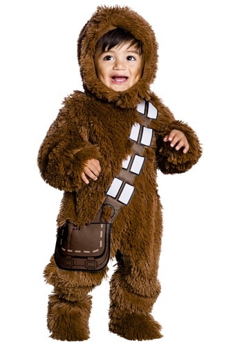 Fantasia de pelúcia de luxo Star Wars Chewbacca – Star Wars Toddler Chewbacca Deluxe Plush Costume