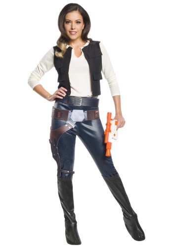 Fantasia feminino de Star Wars Han Solo – Womens Star Wars Han Solo Costume
