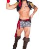 Fantasia masculina sexy de pirata – Men’s Sexy Captain Hunk Halloween Costume