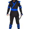 Fantasia masculino Ninja Azul – Blue Ninja Mens Costume