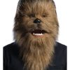 Máscara para adultos do Star Wars Chewbacca  – Star Wars Chewbacca Mouth Mover Adult Mask