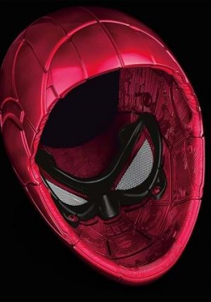 Capacete eletrônico do homem-aranha – Marvel Legends Series Spider-Man Iron Spider Electronic Helmet